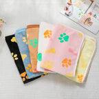 Soft Flannel Pet Blanket for Dogs & Cats – Cozy Warm Pet Sleeping Mat for Bed, Sofa, Crate & Travel