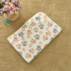 Soft Flannel Pet Blanket for Dogs & Cats – Cozy Warm Pet Sleeping Mat for Bed, Sofa, Crate & Travel
