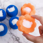 Reusable Pet Hair Remover Balls for Washing Machine – 5pcs Cat & Dog Fur Collector Laundry Tool