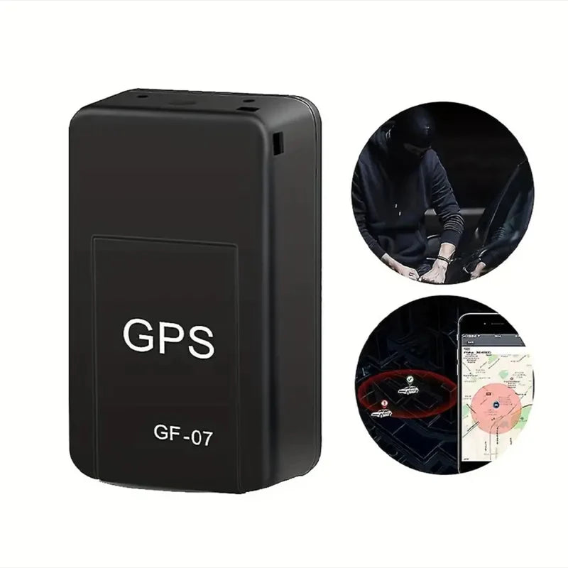 GF07 Mini GPS Tracker Car Bike Pet Child Elderly | Anti-Theft Magnetic GPS Locator with App Tracking