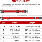 Decorative Choker Dog Collar for Small Puppies – Adjustable Nylon Pet Neck Collar