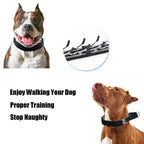 Dog Training Prong Collar with Quick Release Buckle and Nylon Cover | Adjustable Stainless Steel Pinch Collar for Small Medium Large Dogs