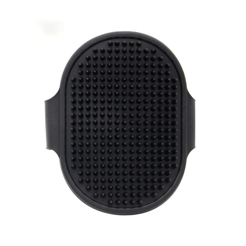 Soft Rubber Dog & Cat Bath Brush – Silicone Grooming Comb, Massage & Hair Removal Tool