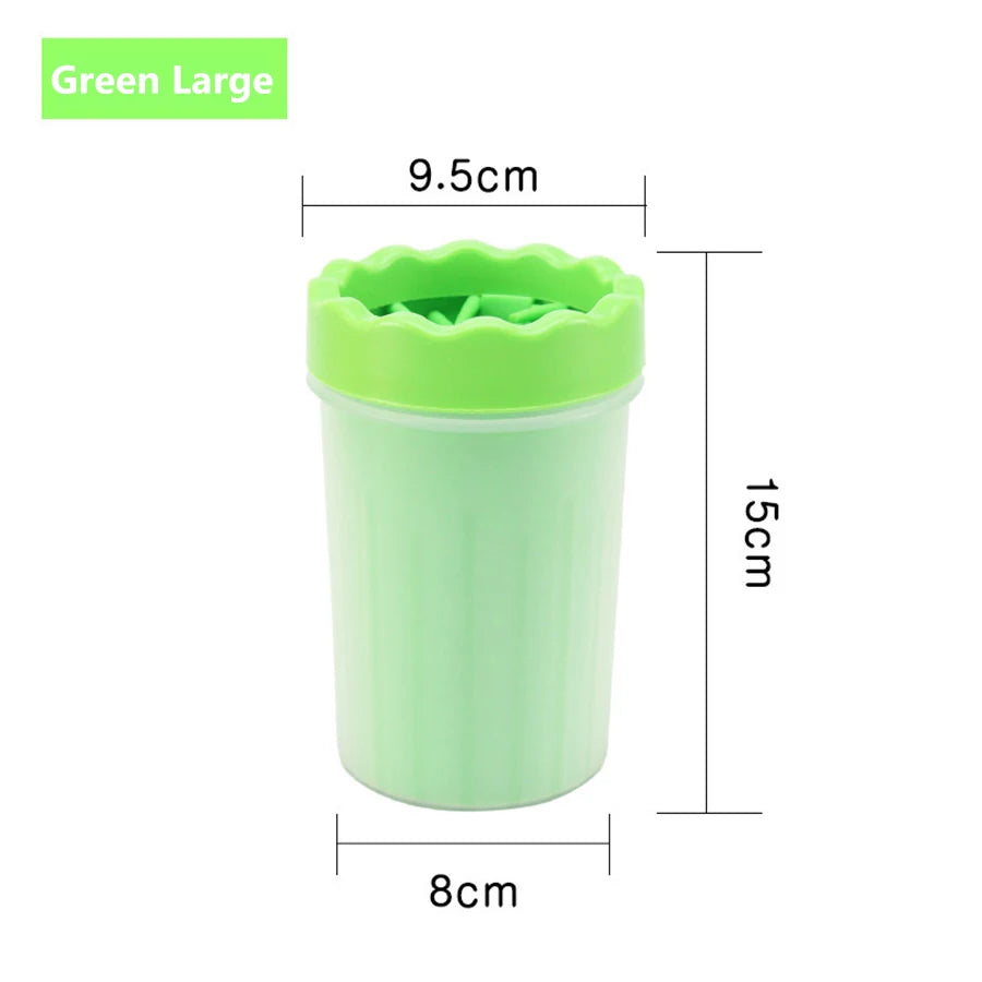 Pet Paw Cleaner Cup – Silicone Foot Washer for Dogs & Cats, Mud & Dirt Remover (S/M/L/XL Sizes)