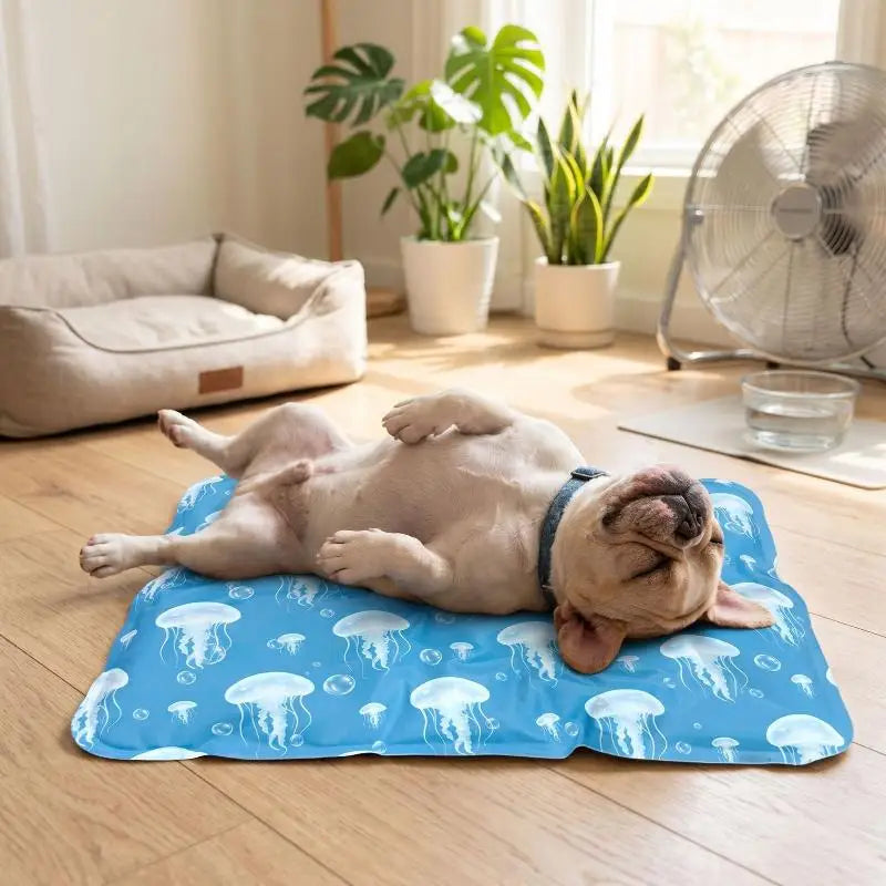 Pet Cooling Ice Mat For Dogs Cats Summer Non Toxic Self Cooling Pad For Indoor Outdoor Use
