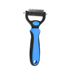 All-in-One Pet Deshedding Brush | Dog & Cat Grooming Tool for Hair Removal & Dematting