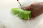 Silicone Pet Hair Remover Brush for Dogs & Cats – Reusable Fur Cleaner for Furniture, Carpets, Clothes & Cars