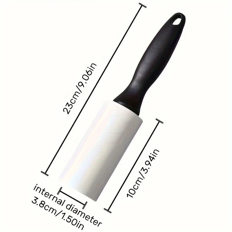 Extra Sticky Lint Roller for Pet Hair Removal – 60 Sheets Roll for Dog & Cat Hair