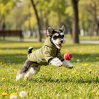 Warm Fleece Dog Hoodie Winter Thermal Pullover for Small Dogs Schnauzer Teddy Pomeranian