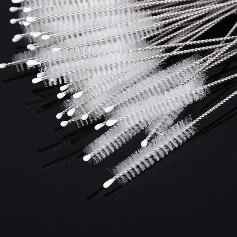 Reusable Straw Cleaning Brush Kit – Nylon Tube & Bottle Cleaner Set for Straws, Bottles & Cups