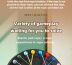 Rope Breaking Challenge Puzzle Toy – Logic Training Knot Untangle Game for Kids and Family Brain Development Toy