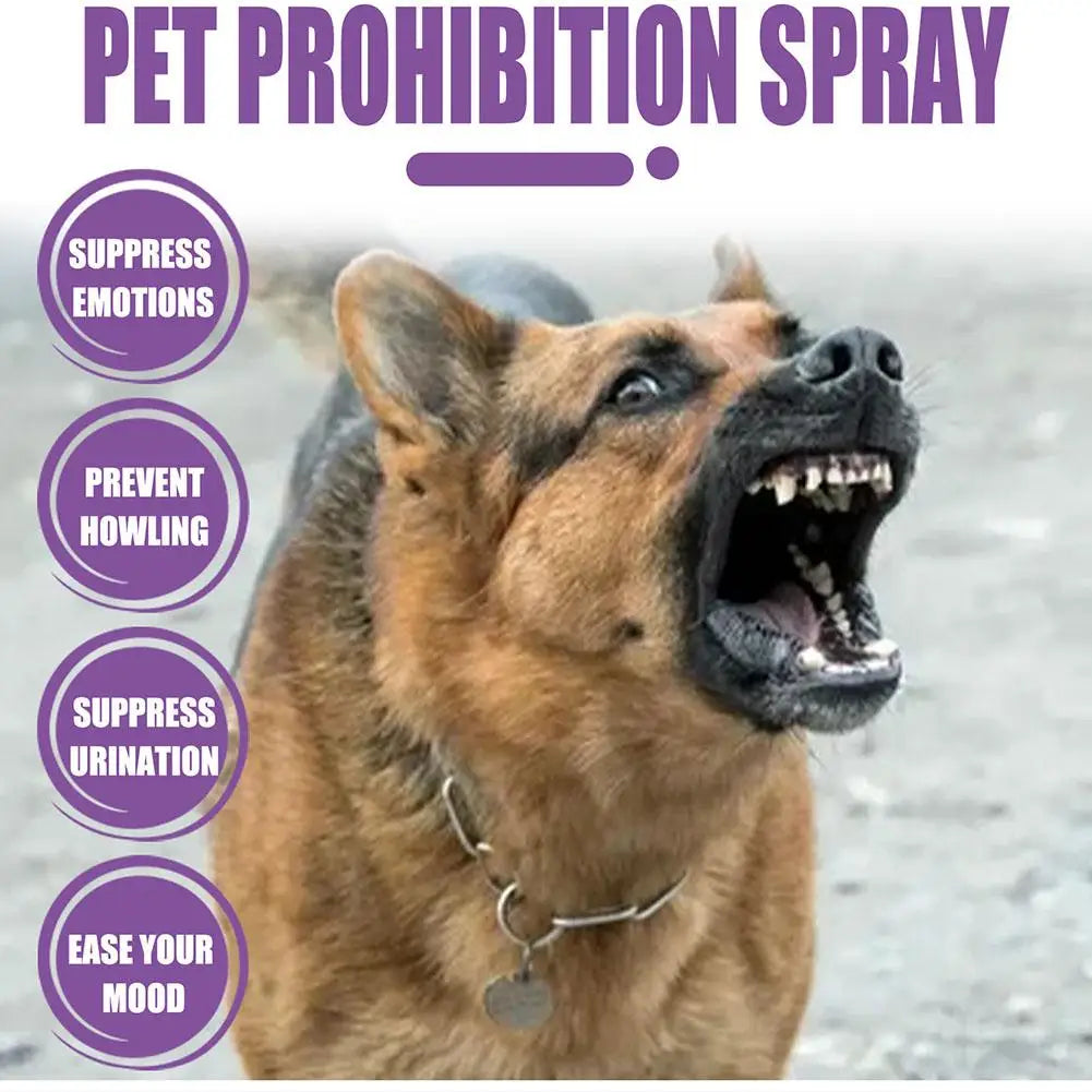 Pet Calming Pheromone Spray for Dogs and Cats | Anxiety Relief and Deodorizing Pet Care Spray