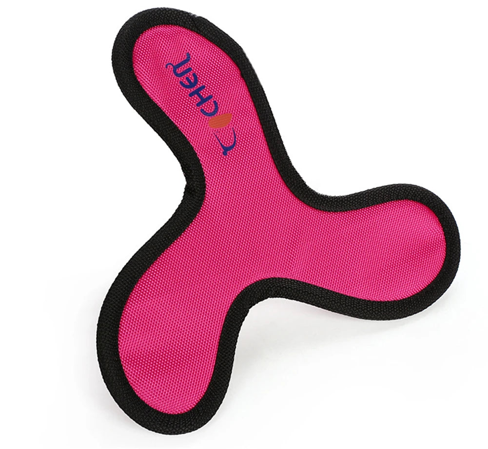 Oxford Cloth Dog Flying Disc Toy – Bite Resistant Interactive Frisbee for Fetch, Training & Outdoor Play
