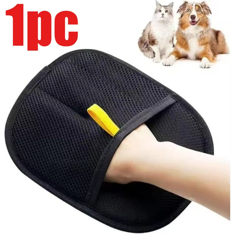 Portable Pet Hair Remover Glove – Reusable & Washable Fur Cleaning Tool for Cats & Dogs