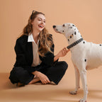 Handmade Fashion Dog Collar for Small Medium and Large Dogs – Colorful Reflective Pet Neck Collar