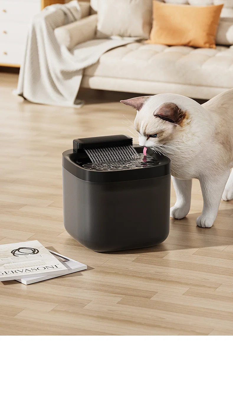 3L Automatic Cat Water Fountain – Silent Circulating Pet Drinking Dispenser with Filter