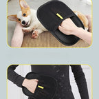 Pet Hair Remover Gloves – Washable Grooming & De-Shedding Mitt for Cats & Dogs (15×20cm)