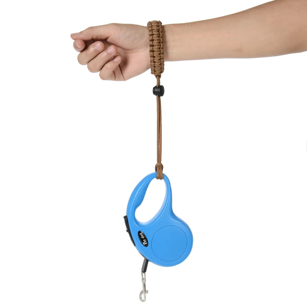 Hands Free Dog Leash Anti-Fall Wrist Strap – Adjustable Nylon Wristband for Puppy and Pet Traction Rope