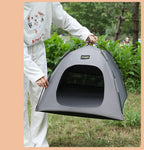 Tent Shape Cat Beds Removable Convenient Storage Pet Bed Portable Outdoor Travel Sunshade Cat and Dog Tent Pet Essentials