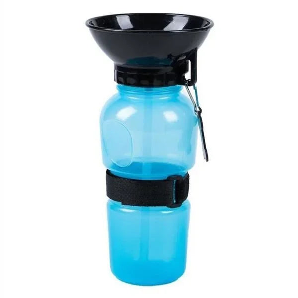 500ml Portable Dog Water Bottle – Outdoor Travel Drinking Cup for Dogs & Cats