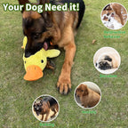 Duck Dog Toy Plush Chew Resistant Squeaky Toy – Soft Quacking Companion for Small and Large Dogs