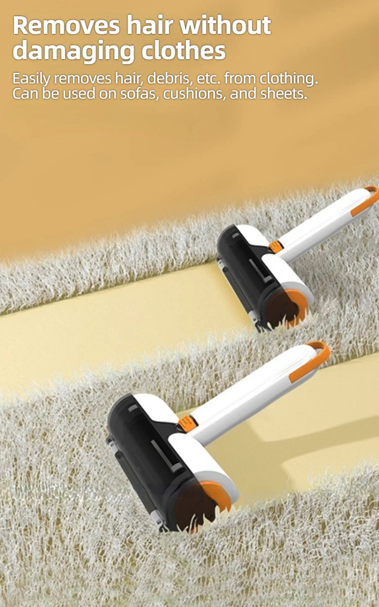 Multifunctional Pet Hair Remover Roller – Reusable Dog & Cat Hair Cleaning Stick for Clothes, Sofa & Carpet