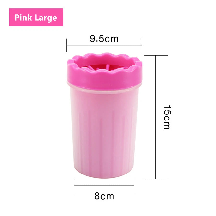 Pet Paw Cleaner Cup – Silicone Foot Washer for Dogs & Cats, Mud & Dirt Remover (S/M/L/XL Sizes)