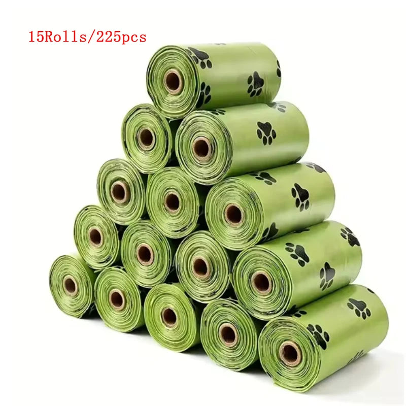 Biodegradable Dog Poop Bags – Leak-Proof Pet Waste Bags for Outdoor Walking
