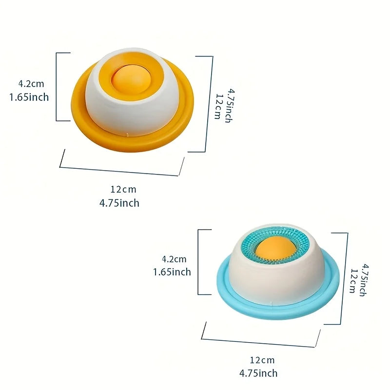 Pet Lick Mat Slow Feeder for Dogs & Cats – Interactive Yogurt & Treat Plate