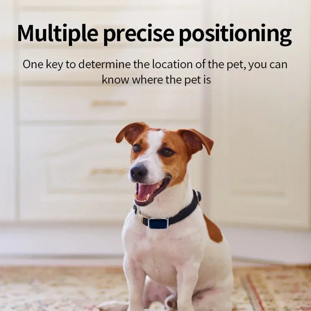 Smart GPS Pet Tracker Collar for Dogs and Cats – Waterproof Real-Time Location Device