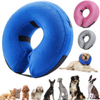 Inflatable Dog Recovery Collar – Soft Protective After Surgery E-Collar for Dogs and Cats