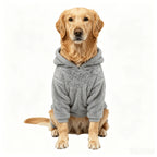 Winter Pet Dog Clothes Fleece Warm Hoodie For Medium Large Dogs Soft Dog Plush Outdoor Coat Labrador Golden Retriever Clothing
