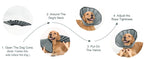 Soft Dog Cone Collar for Large and Extra Large Dogs | Adjustable Recovery E-Collar Alternative After Surgery