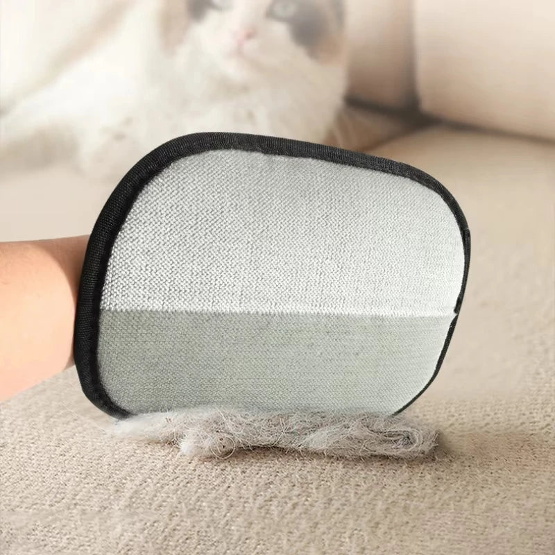 Pet Hair Remover Glove Brush – Washable Grooming & De-Shedding Mitt for Cats & Dogs