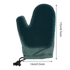 2-in-1 Pet Grooming Glove for Dogs & Cats – Hair Remover Mitt, Deshedding Brush & Gentle Massage Tool