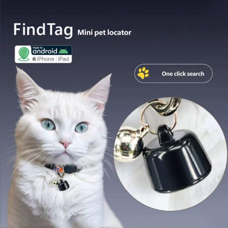 Mini GPS Pet Tracker – Global Locator for Dogs, Cats and Valuables