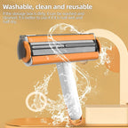 Multifunctional Pet Hair Remover Roller – Reusable Dog & Cat Hair Cleaning Stick for Clothes, Sofa & Carpet