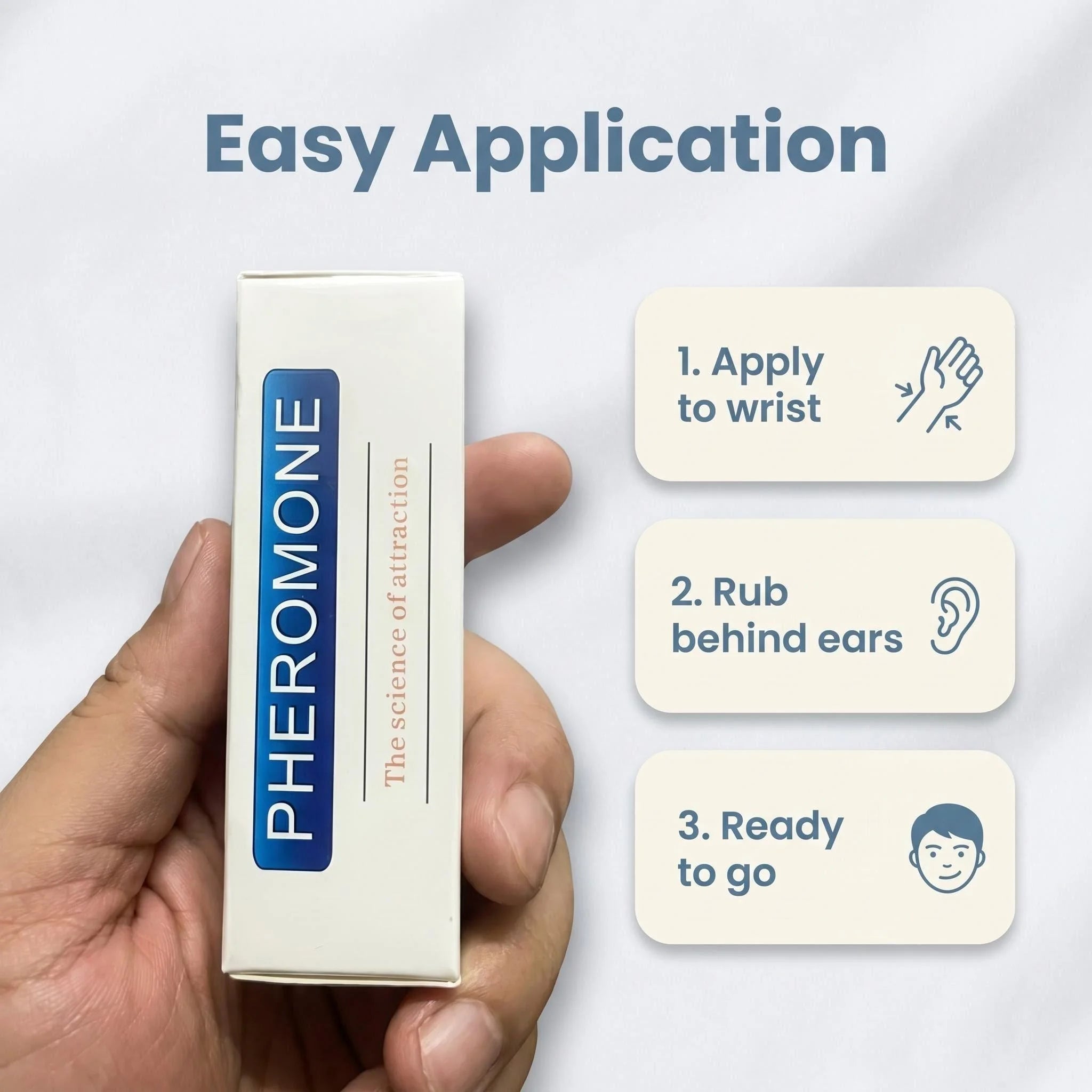 Androstenone Inspired Fragrance Oil for Men and Women | Long Lasting Roll-On Perfume 10ml