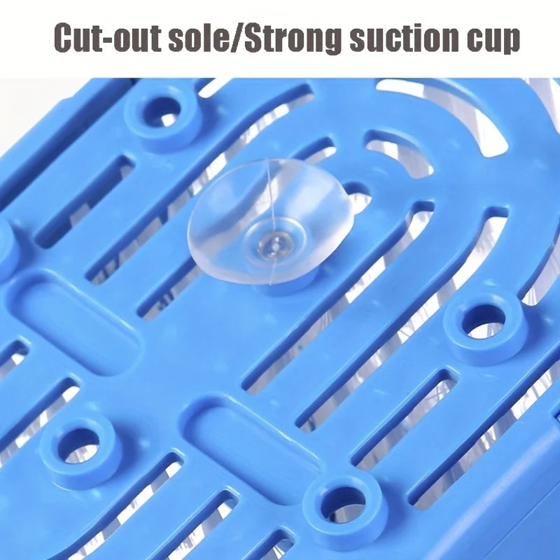 High Reliability Shower Foot Cleaner Foot Washing Brush Foot Scrub Massage Dead Skin Remover With Suction Cup for Bathing Hotels