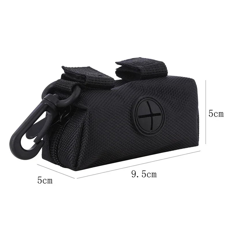 Portable Dog Poop Bag Dispenser – Waterproof Oxford Fabric Waste Bag Holder