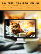 BORME HD 1080P Pet Cameras Dog Cat Pet Camera Wireless Collar Camera No WiFi Needed Video Records for Cats Dogs Birthday Gift