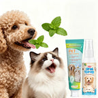 Pet Toothpaste & Mouth Spray Set – Dental Care, Fresh Breath & Teeth Cleaning for Dogs and Cats