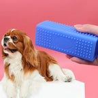 Silicone Pet Hair Remover Brush for Dogs & Cats – Reusable Fur Cleaner for Furniture, Carpets, Clothes & Cars