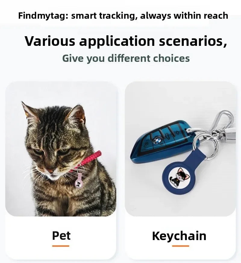 Bluetooth Pet GPS Tracker Collar for Dogs & Cats – Waterproof Locator
