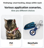 Bluetooth Pet GPS Tracker Collar for Dogs & Cats – Waterproof Locator