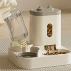 Automatic Dog & Cat Feeder with Water Dispenser – Large Capacity Food Storage Bowl