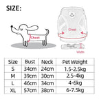 Adjustable Cat and Dog Harness Vest with Leash | Breathable Reflective Mesh Walking Harness for Small Medium Pets