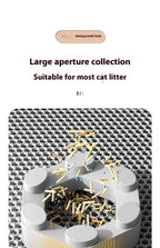 Premium 2-Layer Cat Litter Mat – Waterproof EVA Litter Trapping Mat with Non-Slip Base for Indoor Cats and Kittens