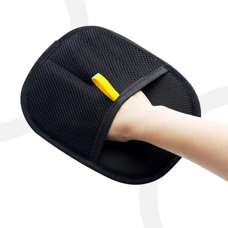 Pet Hair Remover Glove Brush – Washable Grooming & De-Shedding Mitt for Cats & Dogs