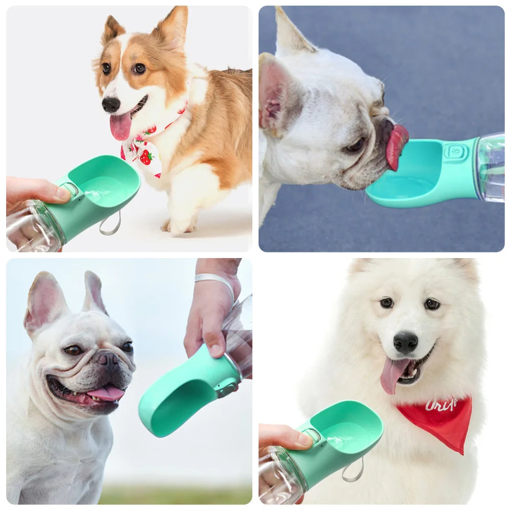 Portable Dog Water Bottle – Leak-Proof Travel Drinking Cup for Dogs & Cats